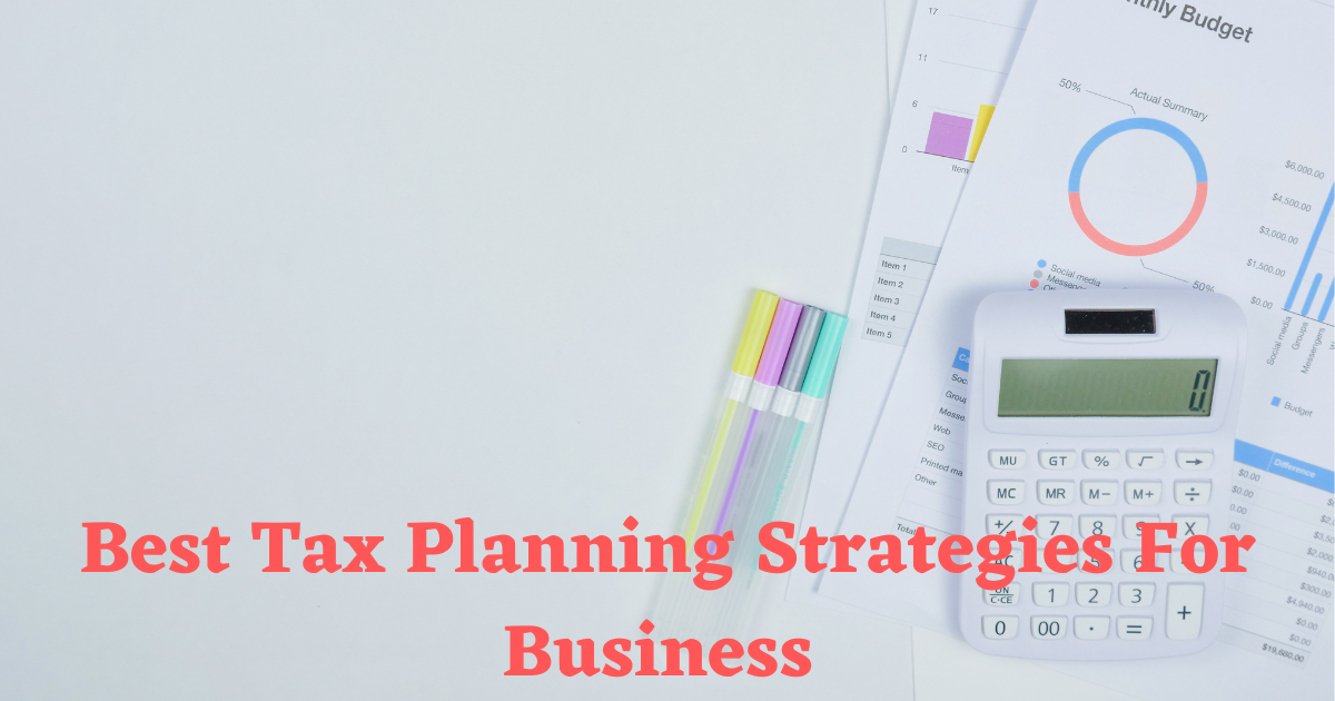 tax planning strategies for business owners